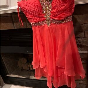 Cinderella Radiant Red Gown